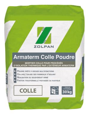 zolpan catalogue Colle Poudre et enduits, Armaterm et sous Colles   Colles