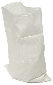 Sac à gravats tissé blanc