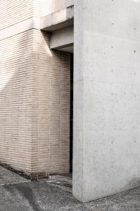 Mur en béton extérieur