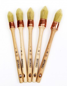 Lot 5 brosses à rechampir tradition bâtiment