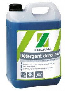 Détergent dérochant