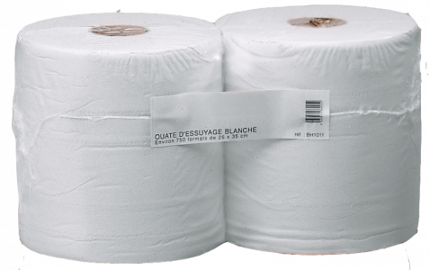 Bobines ouate blanche