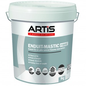 Enduit spécial fissures mouvantes - Enduit-Mastic Fibré