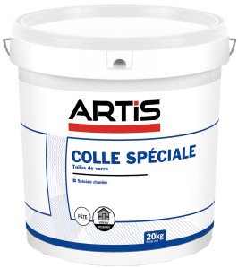 Colle toile de verre chantier 