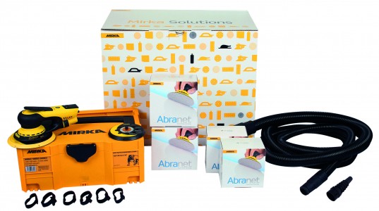 Pack Ponceuse Mirka® DEROS dans son coffret Ø125 mm / Ø 150 mm