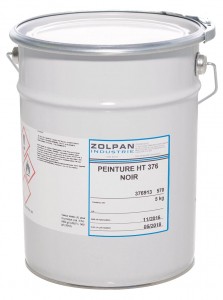 Peinture HT Noir 376913
