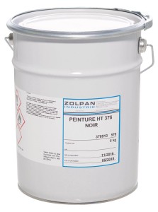 Peinture HT Noir 376913